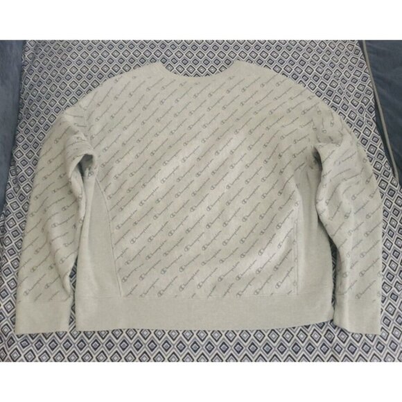 Vintage Gray Champion Reverse Weave Thick Monogram Men's Size XL - Picture 2 of 16